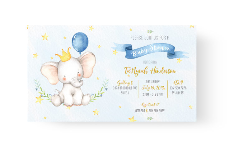 baby shower invitation